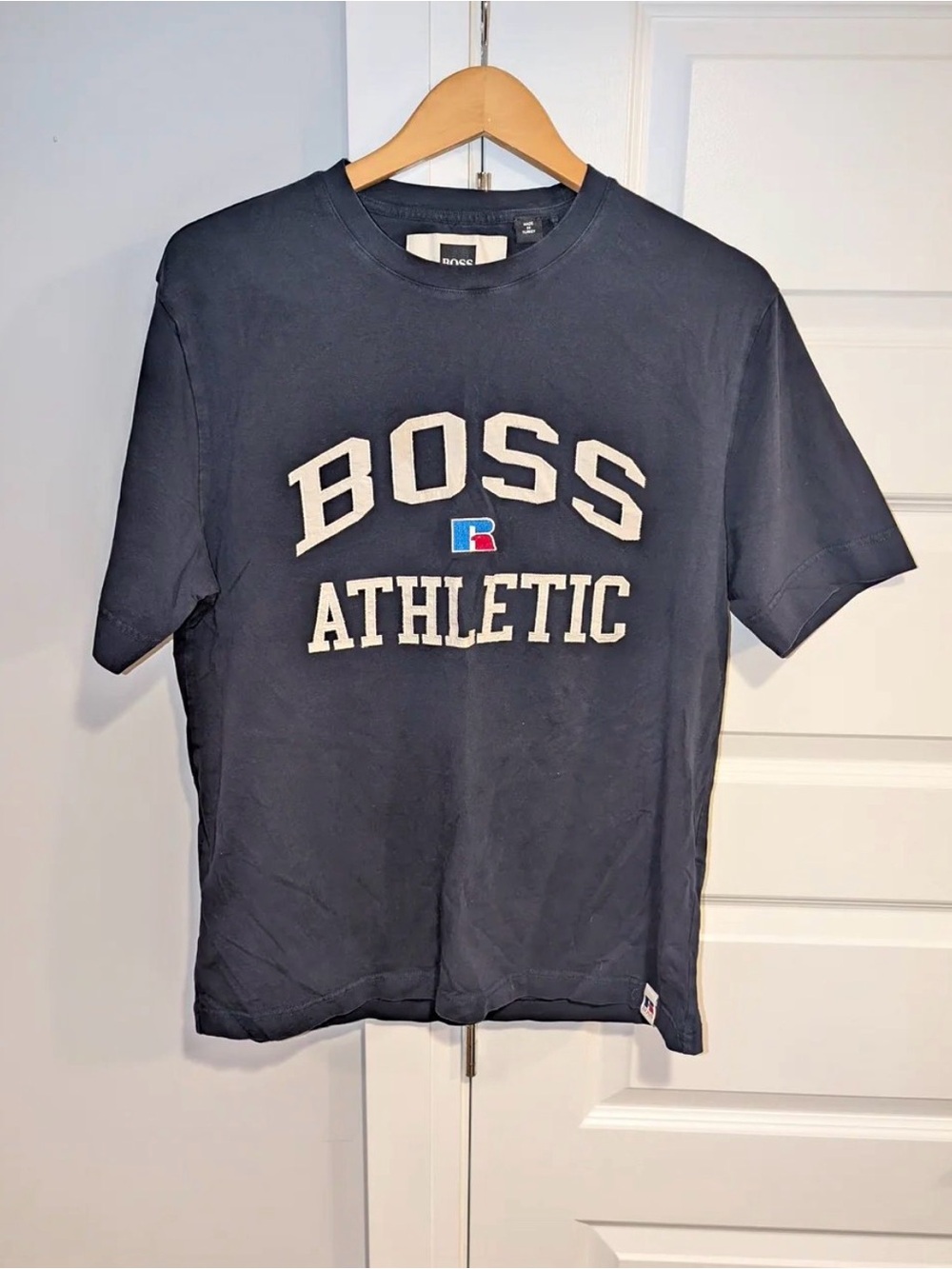 Hugo Boss x Russell athletic grey shirt